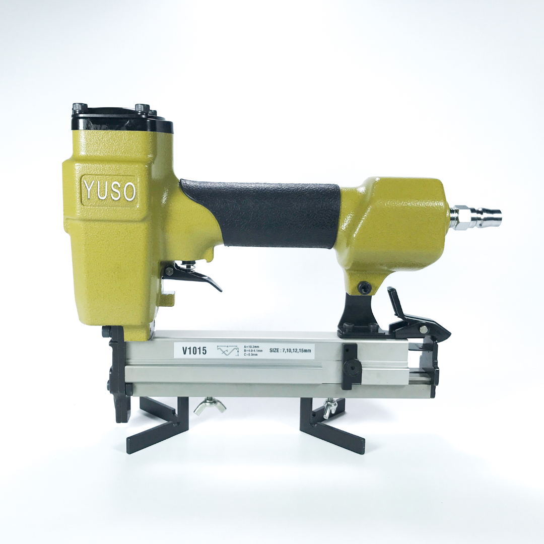 Mesin Stapler Paku Tembak Staples V - Nailer YUSO V1015B Vnailer Bingkai Frame