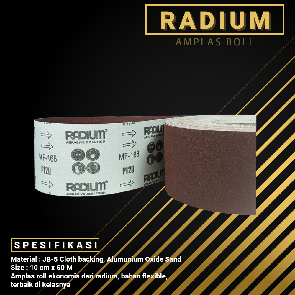 KlikMJM - Amplas Roll Radium